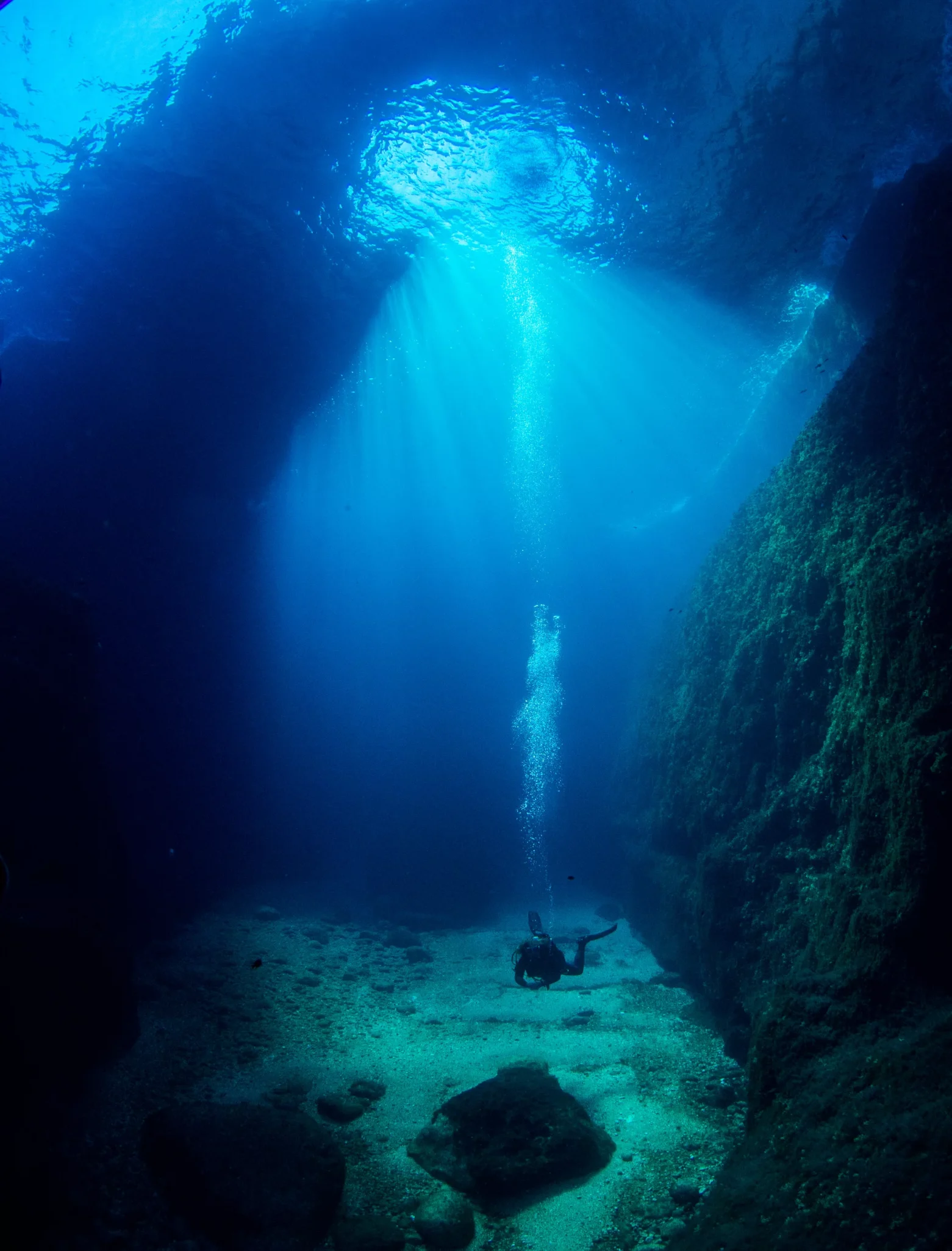 Calypso Divers Marsalforn Höhle