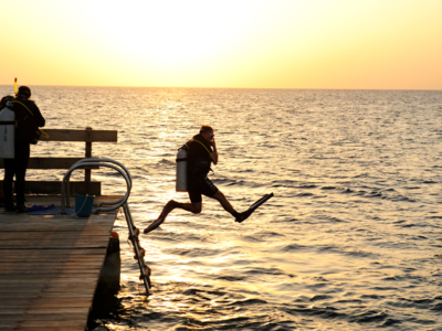 The Breakers Diving & Surfing Lodge Tauchen Steg