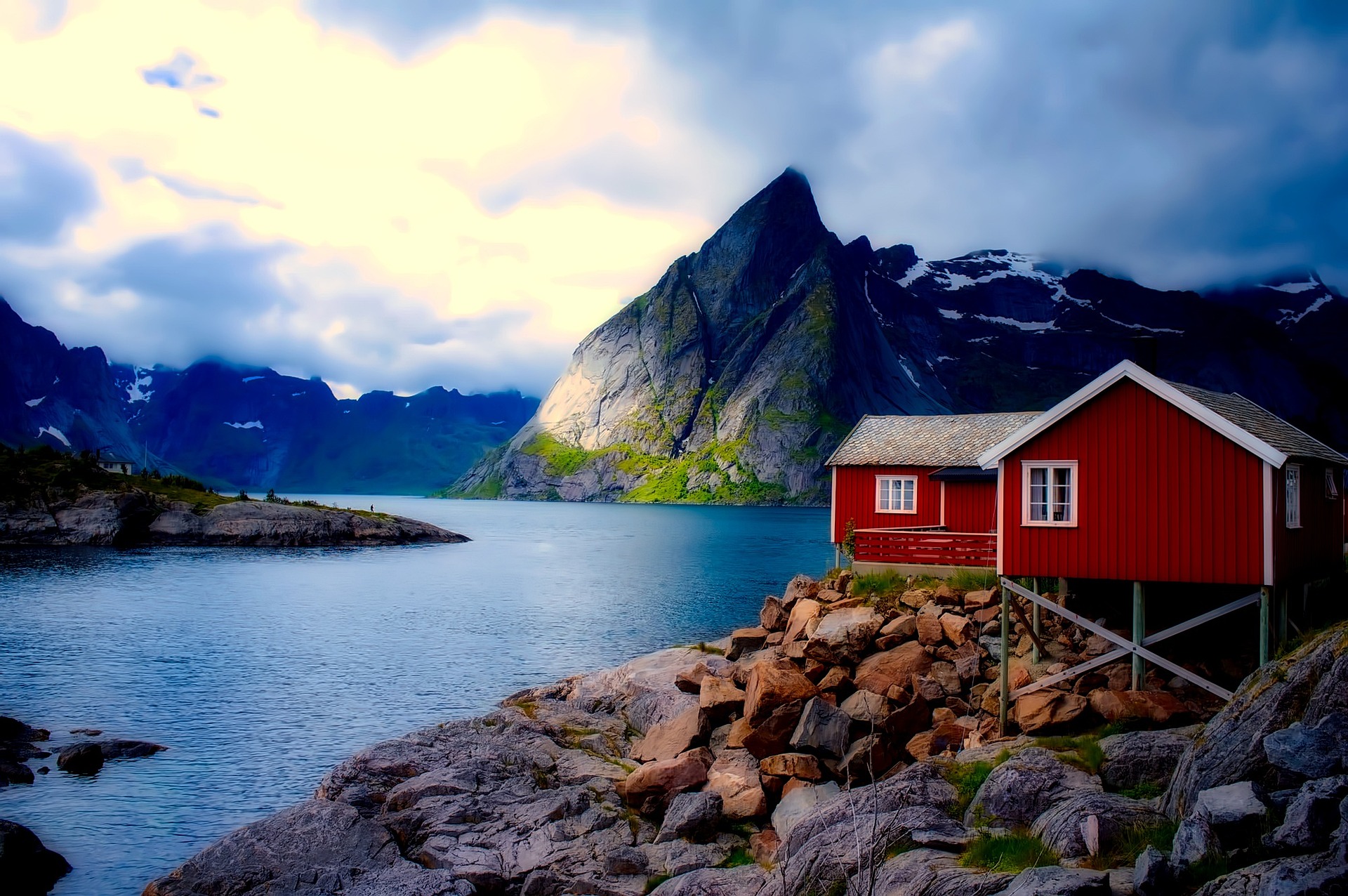 Norwegen Fjord