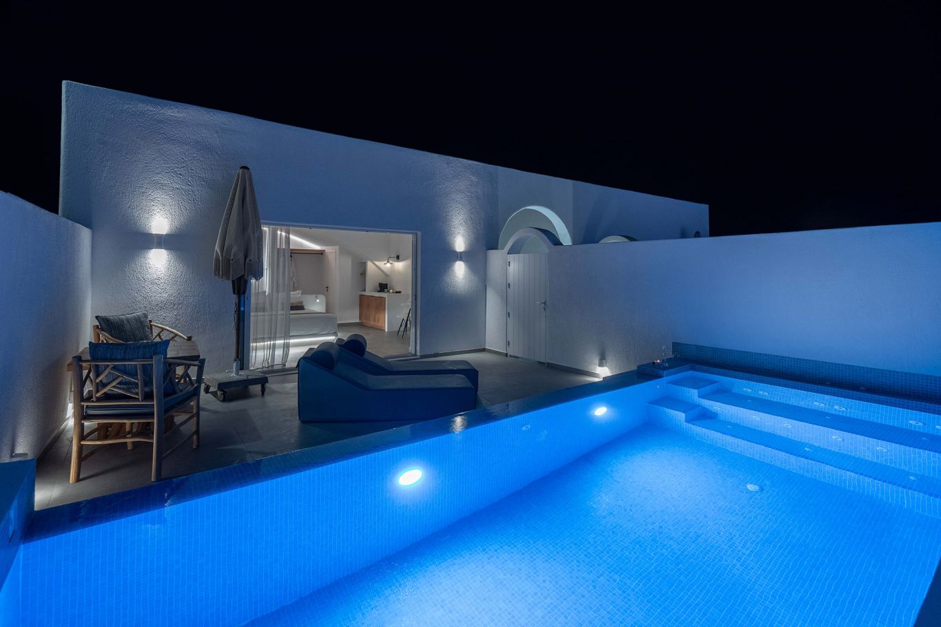 Aegean Melody Suites Privater Pool der Junior-Suite