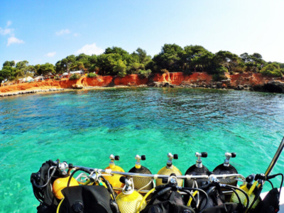 Aqua Diving Center Ibiza Bootstauchgang