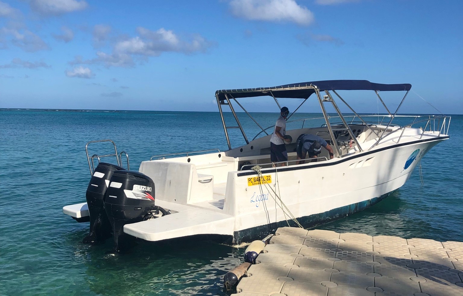 Orca Dive Club Mauritius Boot