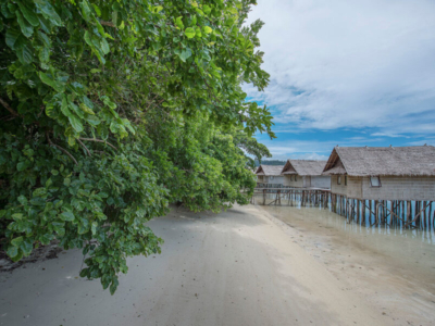 Papua Paradise Eco Resort Strand