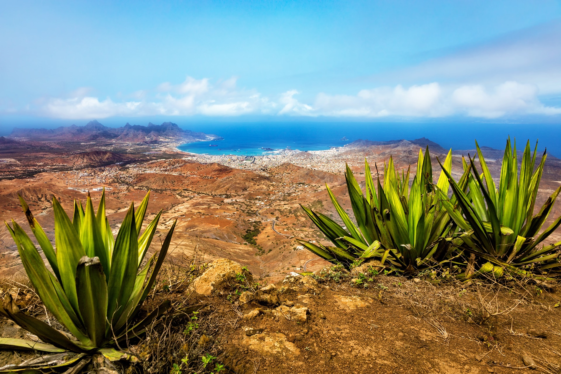 Mindelo Bay Insel São Vicente